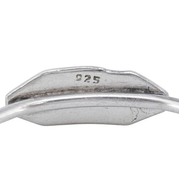 Vintage Child's Sterling Silver 925 "Austyn" Cuff Bracelet 4.25" - Picture 6 of 8